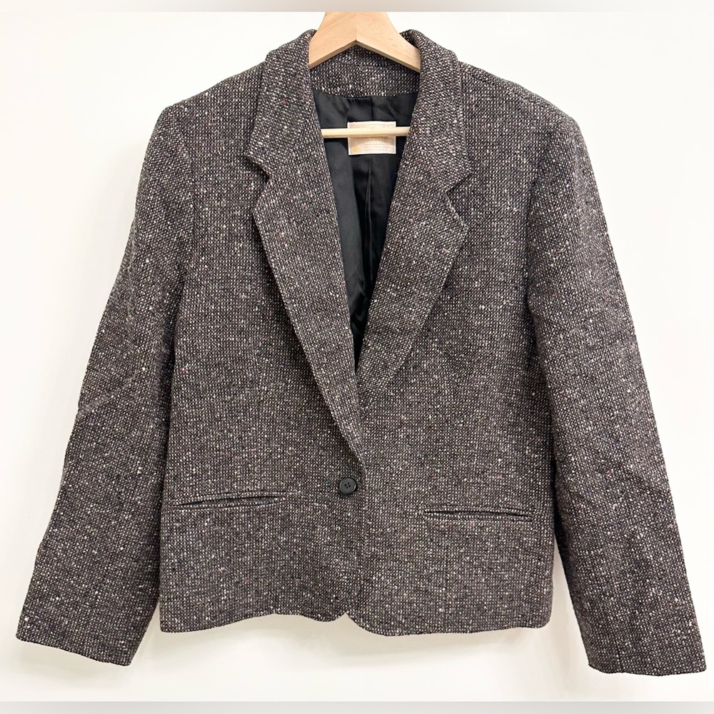 Beautiful vintage wool multicolor Pendleton blazer size 16